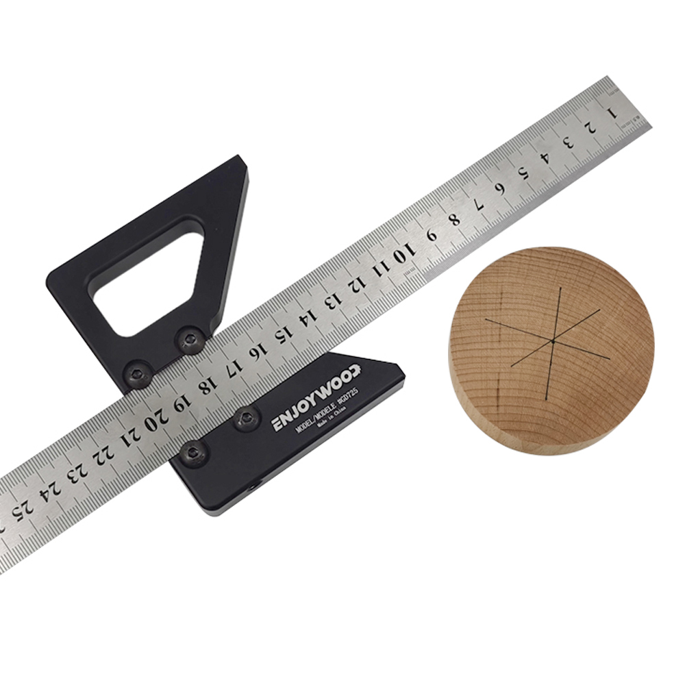 ENJOYWOODWoodworkingCenterScriber45DegreesAngleLineCaliberRulerWoodMeasuringScribeTool-1978744-6