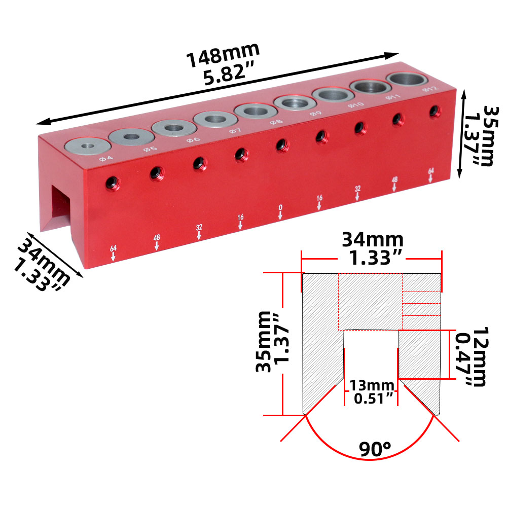 FonsonWoodworking4mm-12mmPocketHoleDowelingJigSelf-centeringVerticalDrillingGuidePunchingHoleLocator-1979486-1