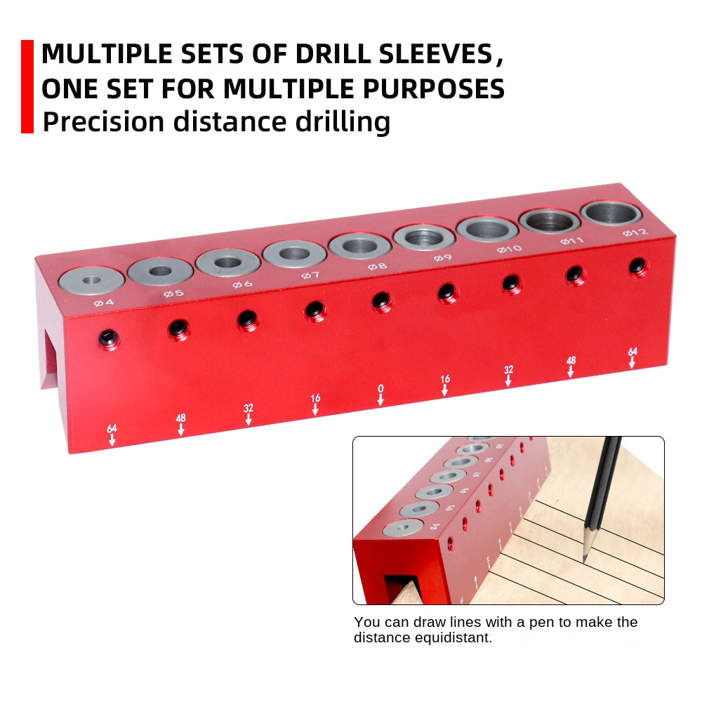 FonsonWoodworking4mm-12mmPocketHoleDowelingJigSelf-centeringVerticalDrillingGuidePunchingHoleLocator-1979486-2