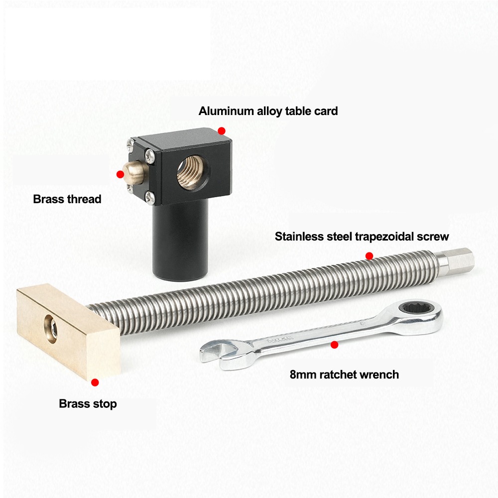 Ganwei19mm20mmBenchDogClampDIYPositioningWoodworkingAdjustableDesktopClipsFixtureViseBenchesJoineryC-2009006-2