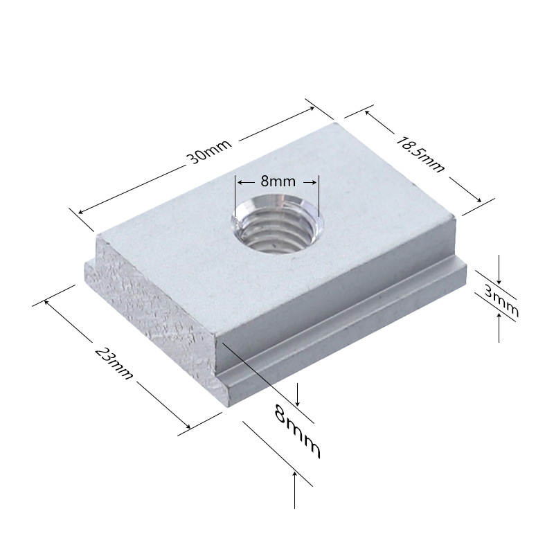 HandleT-slotSliderMiterT-trackJigScrewFixtureForTableSawRouterChutesRailDIYWoodworkingBenchToolM8x10-1984714-8