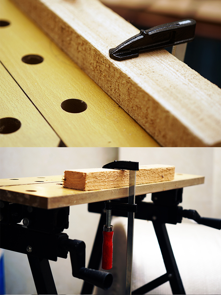 HeavyDutyFClampBarClamp5080mmWidthQuickRatchetWoodworkingClamp-1980582-5