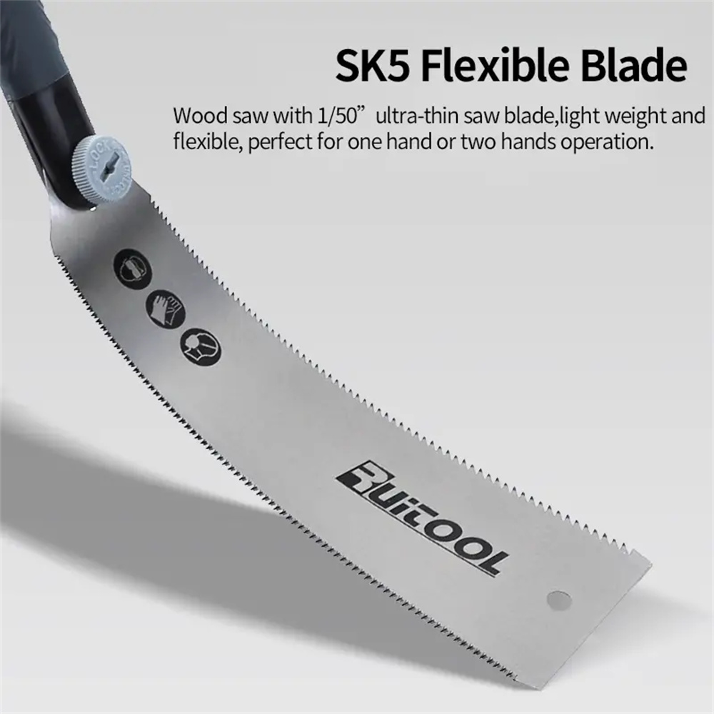 High-QualitySturdyPullSawwithSK-5SteelBladeDoubleSidedCuttingIdealWoodworkingHandToolwithComfortHand-2002462-6