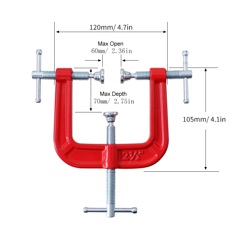 IndustrialGClampThreeWayClampingSpiralAdvanceDesignMilledCastIronHighStrengthForMachineProcessingFur-2013979-7