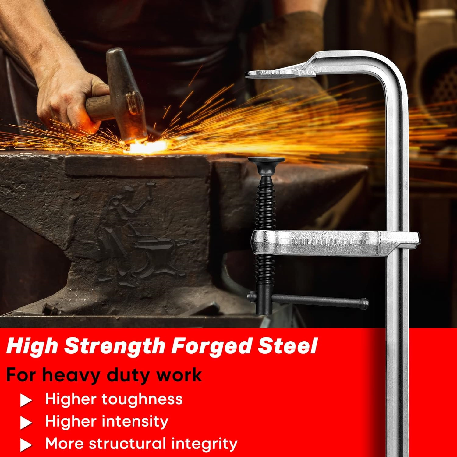 Light-DutyDropForgedSteelBarClampsFClamps160x60mm300x60mmforWeldingWoodworkingMetalworkingDIYCrafts-2014731-1
