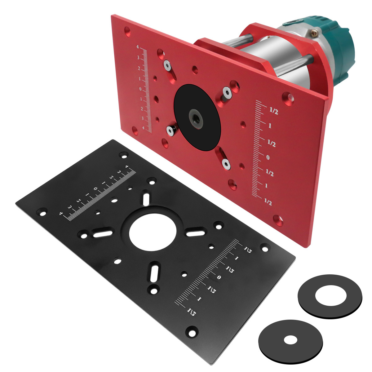 M8BlackRedCNCRouterwithAluminumInvertedPlateLiftTableandElectricWoodMillingPlatform-1995442-3