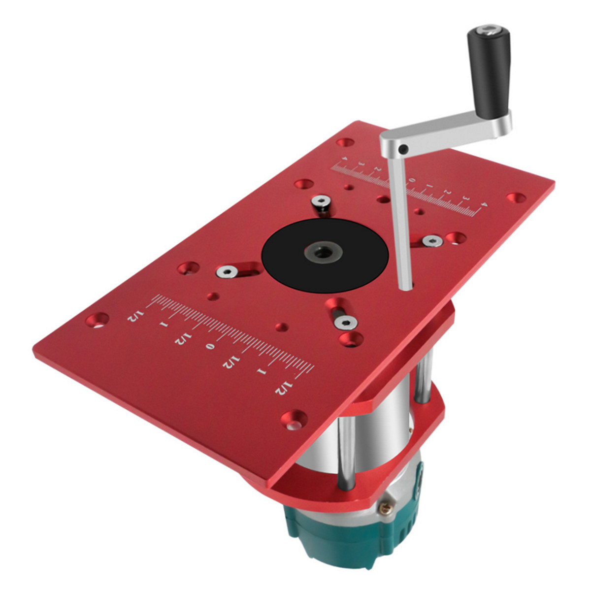 M8BlackRedCNCRouterwithAluminumInvertedPlateLiftTableandElectricWoodMillingPlatform-1995442-4