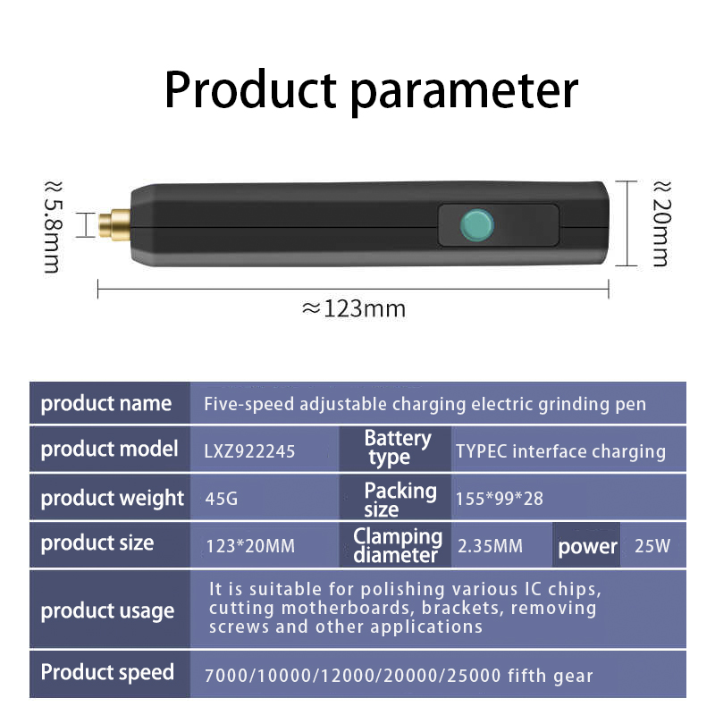 Mini5-SpeedAdjustableRechargeableElectricGrinderPenNailPolisherControlforPreciseCuttingPolishingEngr-1994694-2