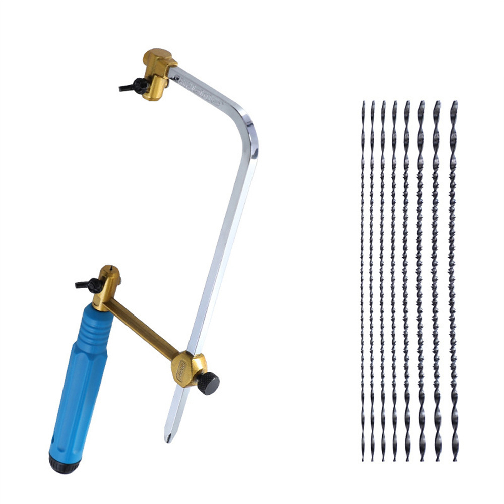 MiniHandSawUTypeFrameAdjustableCraftTools8PCSSpiralBladesPerfectforDIYProjectsJewelryMakingWoodworki-2002448-11