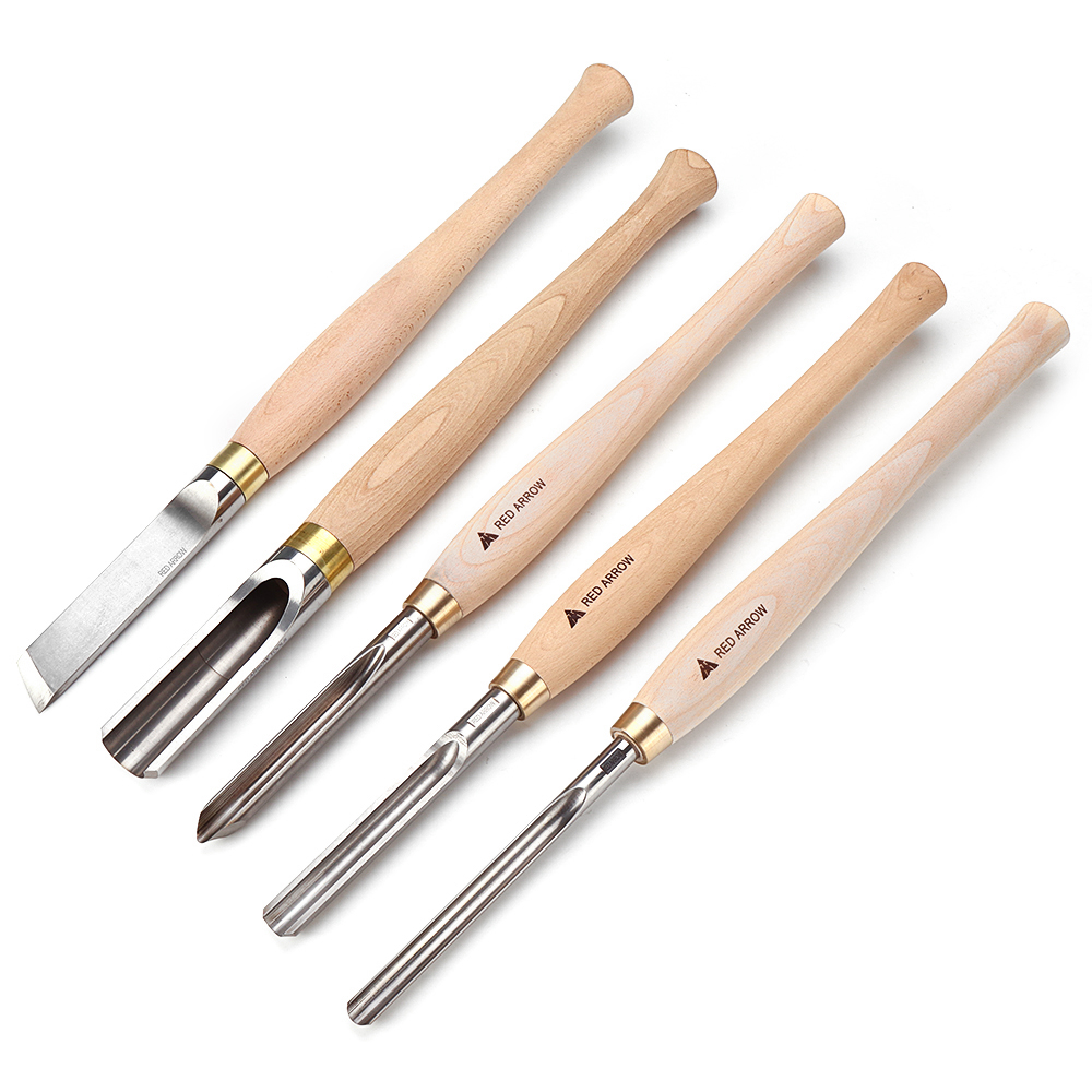 REDARROWHSSWoodTurningToolSkewBowlRoughingGougeWoodworkingLatheTurningTool-1619554-1