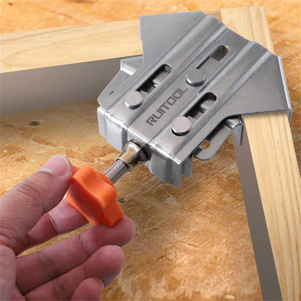 RightAngleClampWoodworkingPremiumAdjustableClampforT-LJoints16mm35mmClampingRangeVersatileToolforPre-1999668-7