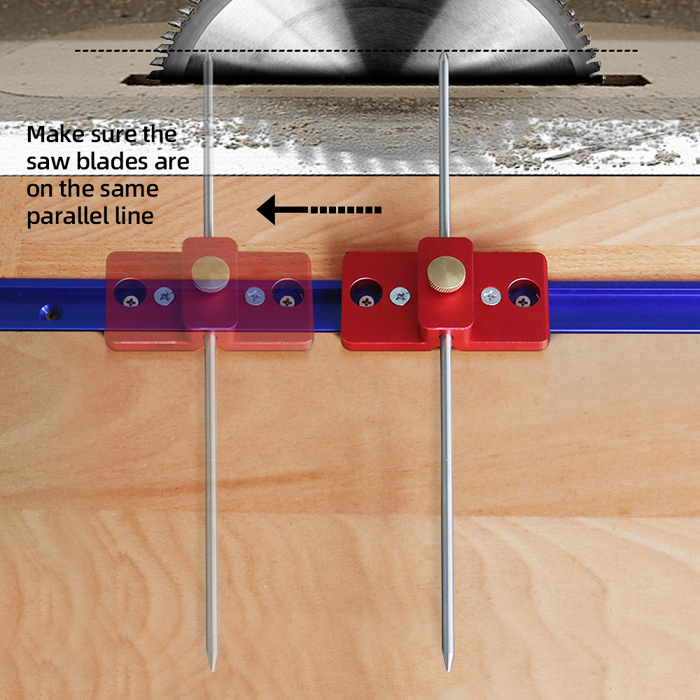 TableSawFenceParallelPositioningToolSawAlignmentSystemWoodworkingAligningandCalibratingAdjustableLim-1987380-3