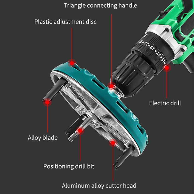 UniversalAdjustableHoleOpenerSawCutterDrillBitWoodworkingPlasticPunchingToolForGypsumBoardAluminumBo-1988312-7