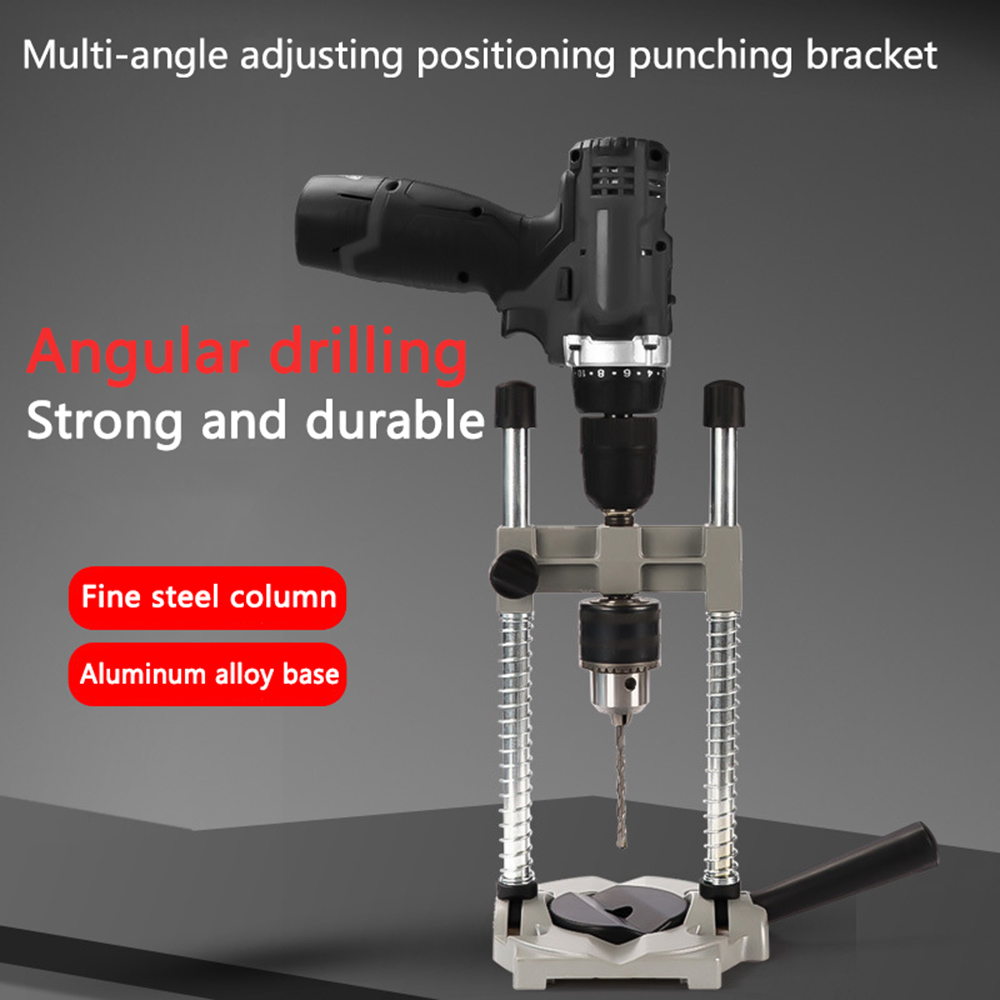 VersatileDrillStandforWoodworkingEnthusiastsMulti-AngleHolePuncherMiniDrillHammerHolder-1995119-2