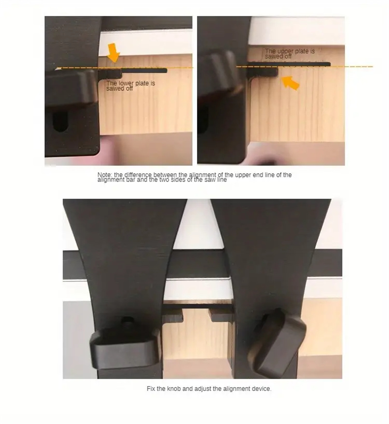 WnewTrackSawQuickcutGuideRailwith90Degreeand45DegreeCuttingAngle14mand28mLongRailUniversalfor65-10In-2013705-17