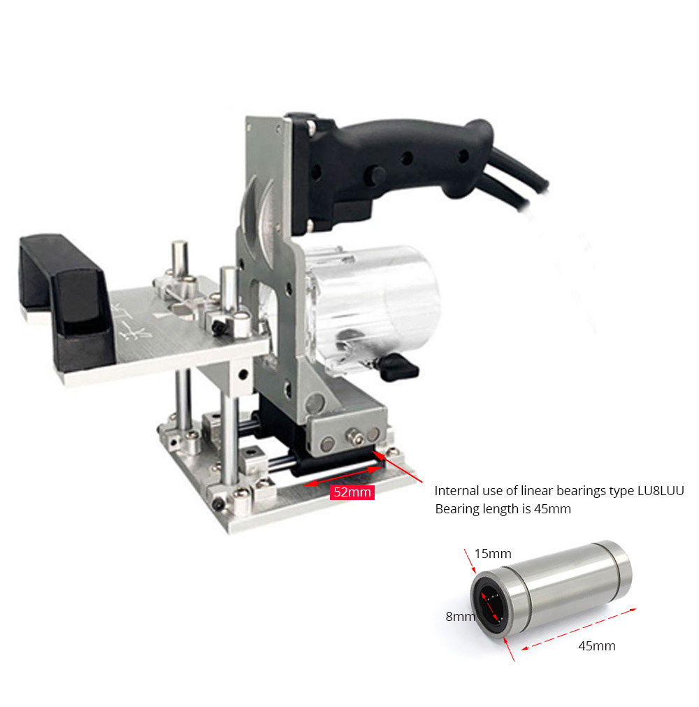 WoodworkingSlottingLocatorCompactRouterTrimmingMachine2in1InvisibleFastenerPunchBracketforWardrobeCu-1999469-8