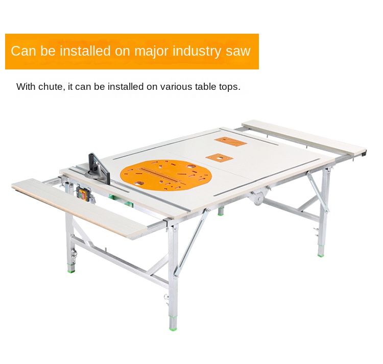 WoodworkingTableSawMiterGaugeAluminumFenceCarpenterPushBandSawAdjustableAngleGauge-1990827-3