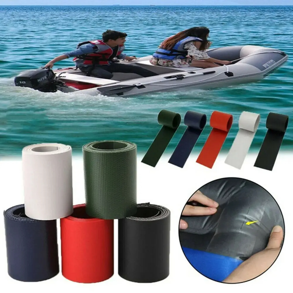 1Roll501000mmInflatableBoatsKayakSpecialDamagedLeakingHolePVCRepairPatchKitGluedWaterproofPatchToolB-2015251-1