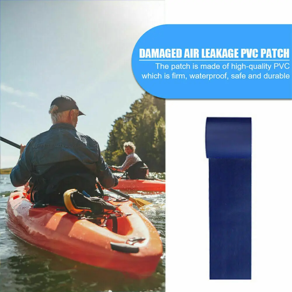 1Roll501000mmInflatableBoatsKayakSpecialDamagedLeakingHolePVCRepairPatchKitGluedWaterproofPatchToolB-2015251-2