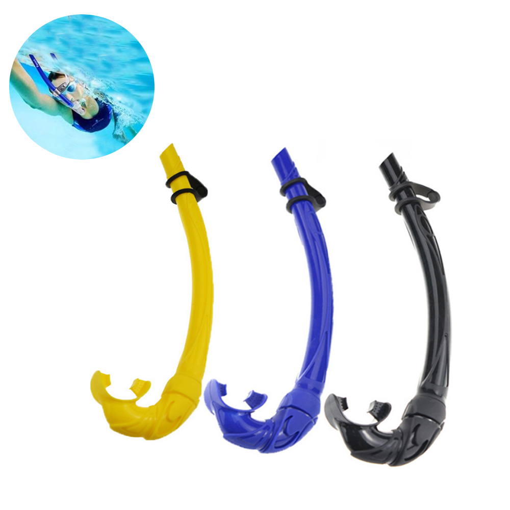 HhaosportSN619SiliconeDivingTube185inchFoldingSnorkelAntiLeakFreedivingBreathingTubeOutdoorSwimmingD-1717480-1