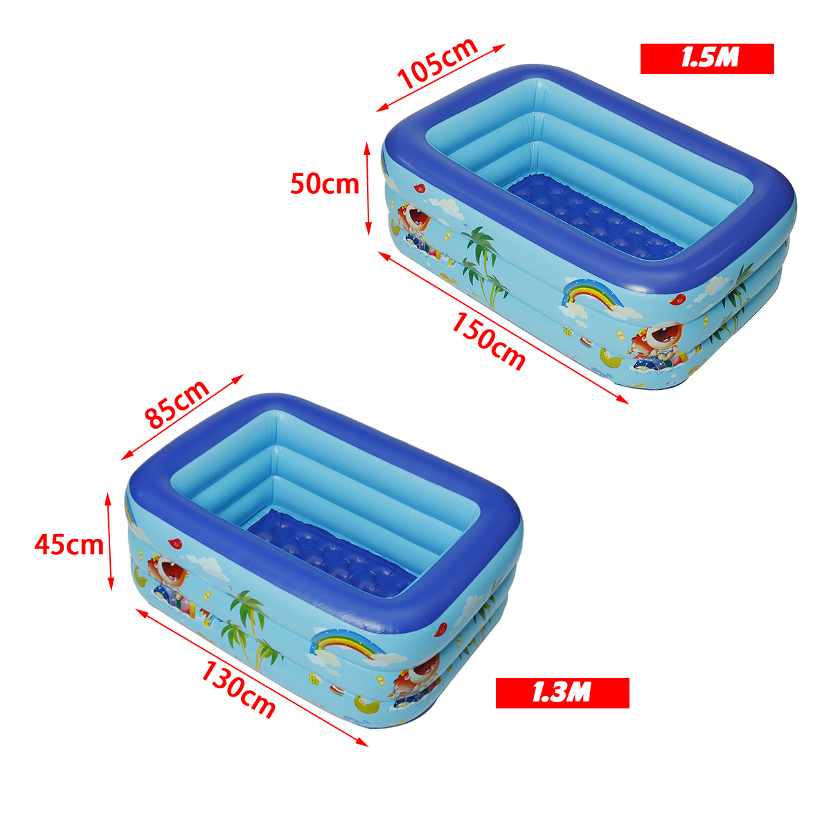 InflatableSwimmingPoolOutdoorChildrenBathPoolKidsPaddlingBathtub-13M15M-1514879-10