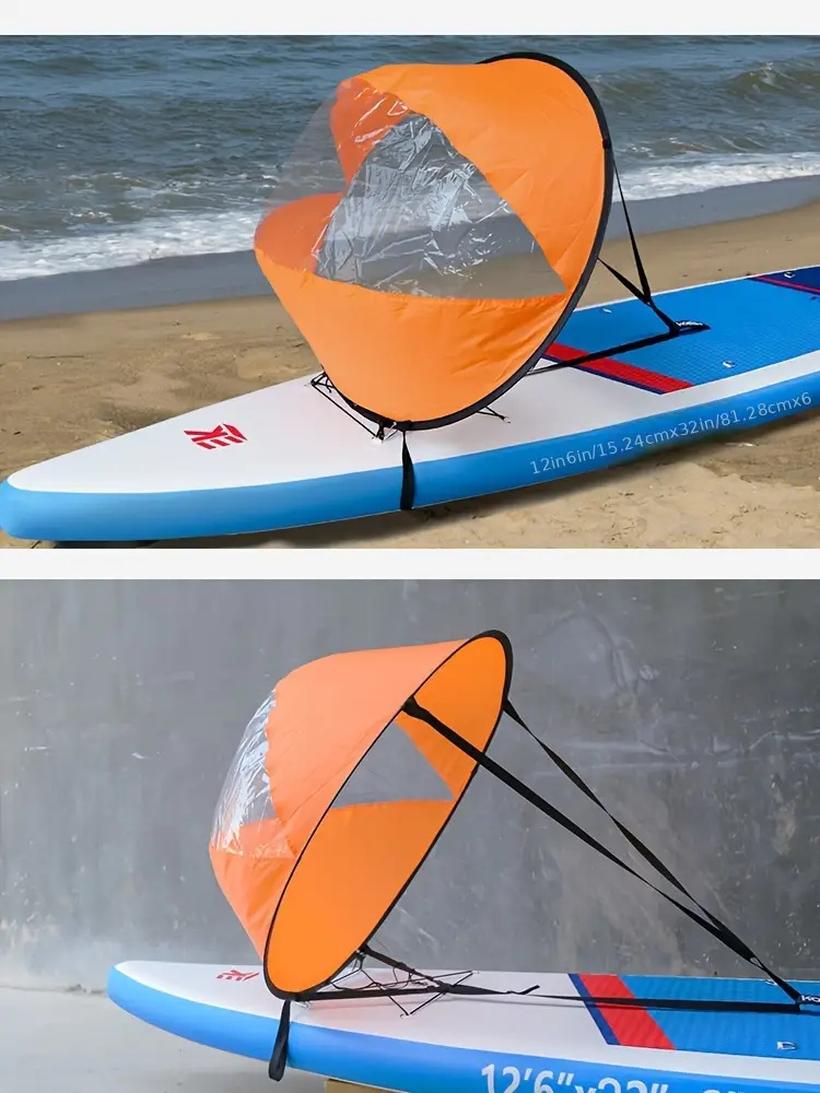 KOETSUKayakBoatWindPaddleSailingKitPopupBoardSailRowingDownwindBoatWindpaddleWithClearWindowKayakAcc-2011863-4