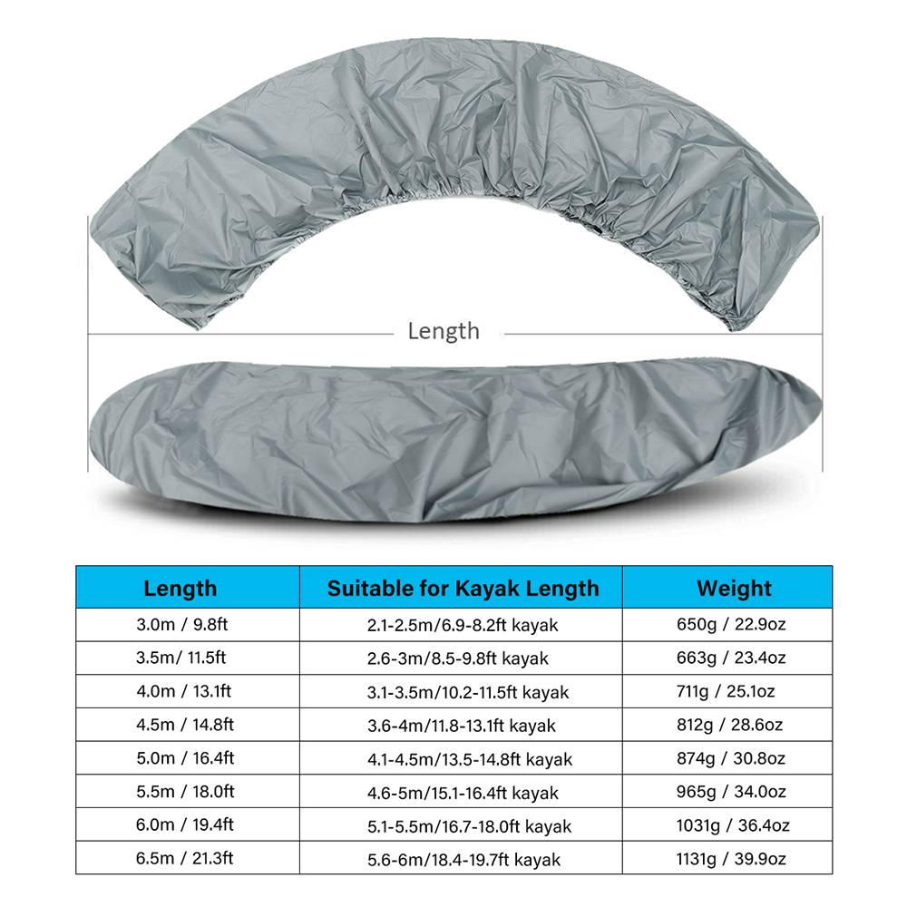 KayakCanoeTransportStorageDustCoverWaterproofUVSunblockShieldProtector-1934293-9