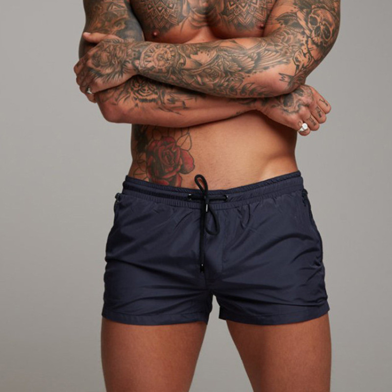 MensBeachBoardShortsWaterproofJoggingRunningSportsBreathableGymTrainingFitnessPants-1433386-2