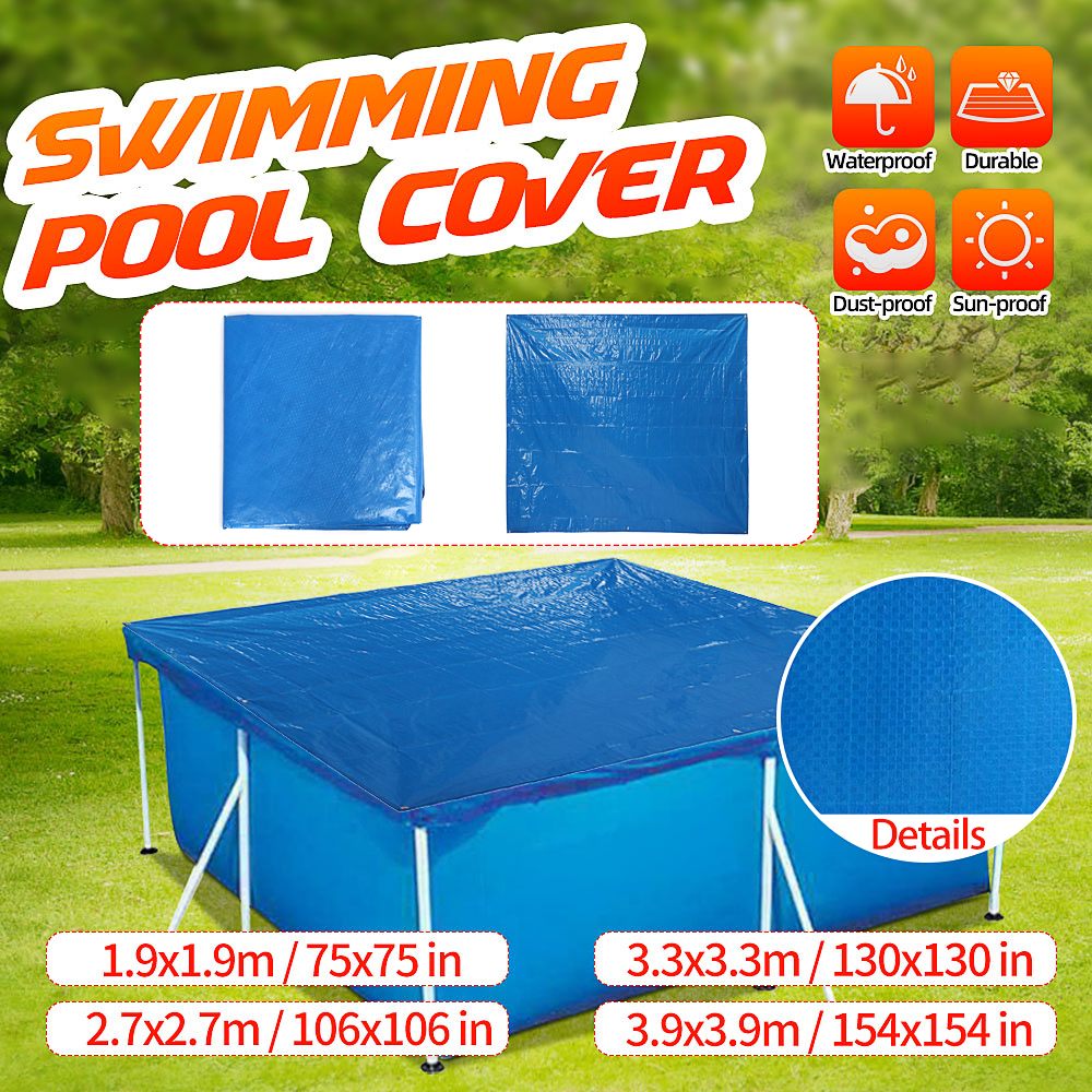 SquareSwimmingPoolCoverGroundMatUV-resistantPERainproofDustCoverInflatablePoolAccessoriesForOutdoorB-1718606-1