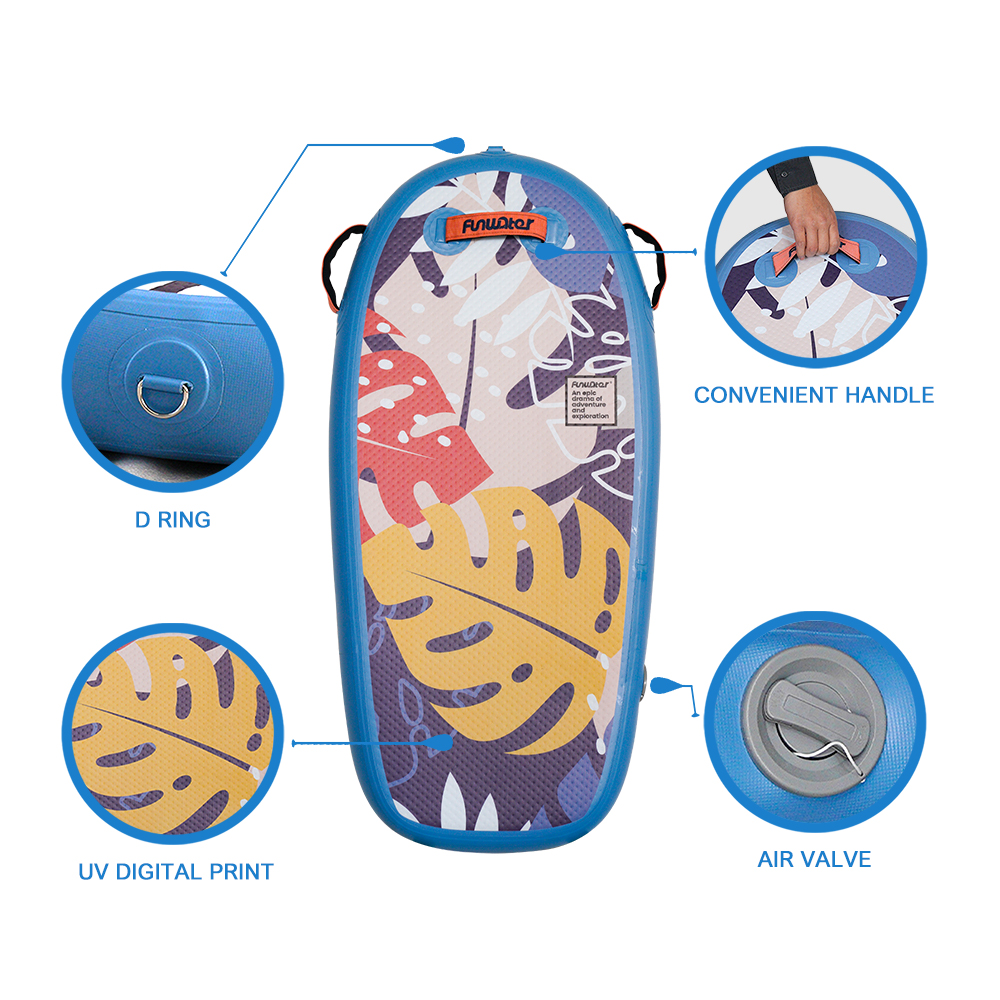 UKDirectFUNWATERBodyBoard-BeachKidsBoard-UltraLightweightPVCCoreBoardforBeachandPoolwithWrapWristStr-2008905-5