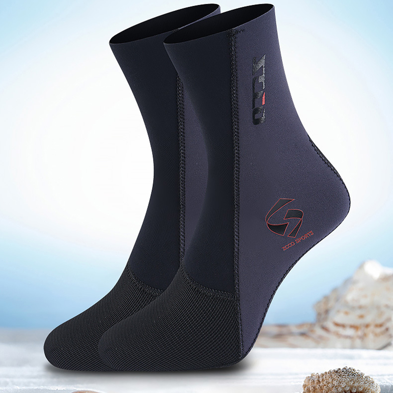 ZCCO15mmDivingSocksSuperElasticComfortableSwimmingWarmthIncreasedAntiSlipWearResistantBeachWadingSoc-2009354-1