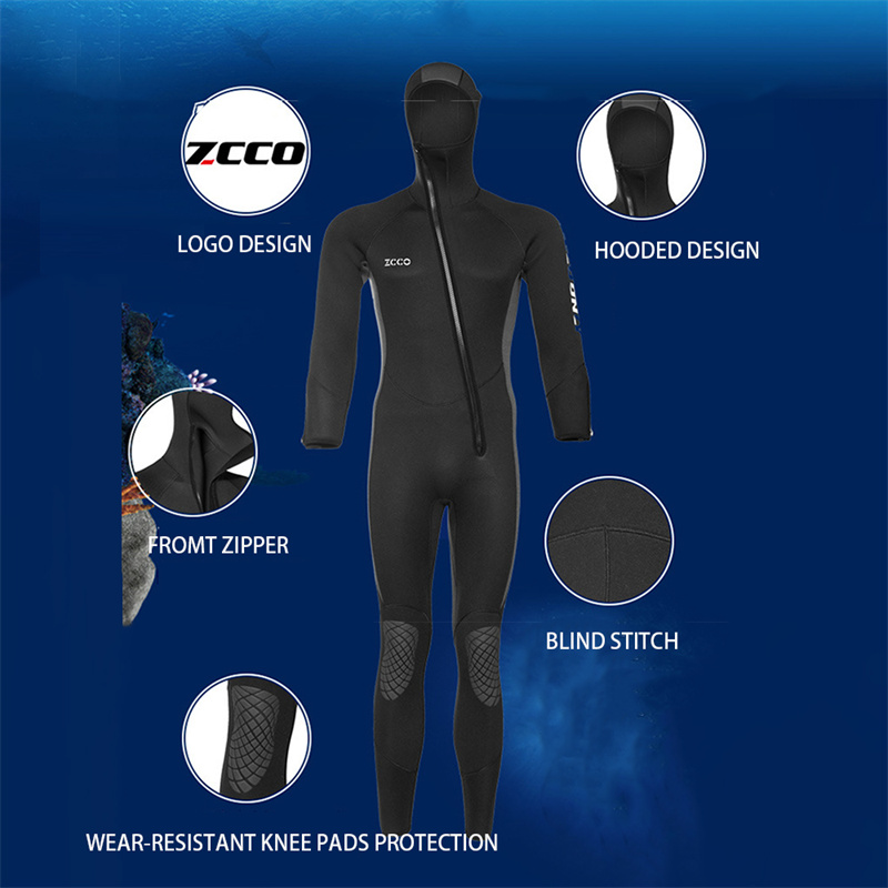 ZCCO5mmDivingSuit90SCRNeopreneWaterproofFull-bodyCoverageProfessionWarmWetsuitforWinterSurfingDeepDi-1997777-3