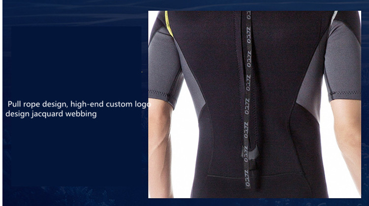 ZCCOAdultWetsuit15mmNeopreneComfortableSplitTopShortieSnorkelingSuitCold-proofWarmPlusSizeSurfingSet-1997754-5