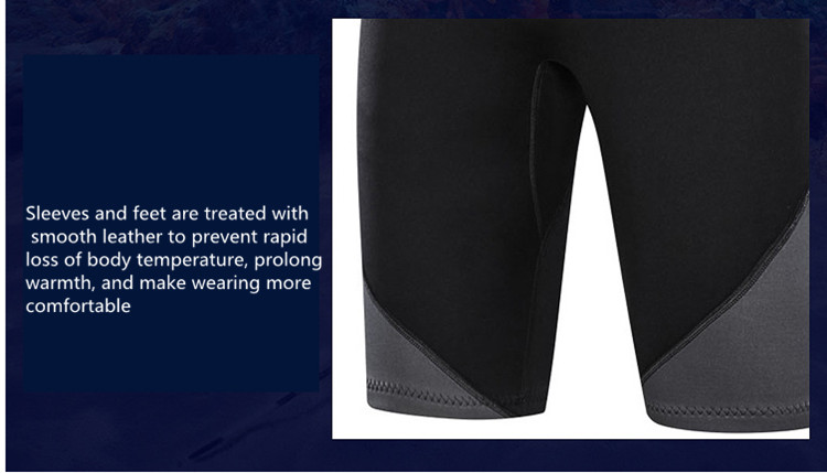ZCCOAdultWetsuit15mmNeopreneComfortableSplitTopShortieSnorkelingSuitCold-proofWarmPlusSizeSurfingSet-1997754-7