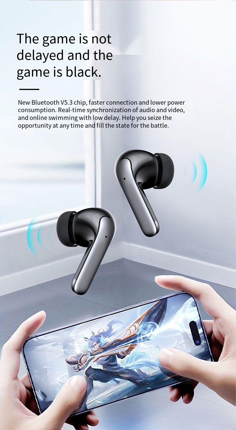 AGETUNRS43TWSWirelessEarbudsbluetoothEarphone13mmMovingCoilDigitalDisplayn-earSportsHeadphoneswithMi-2009939-11