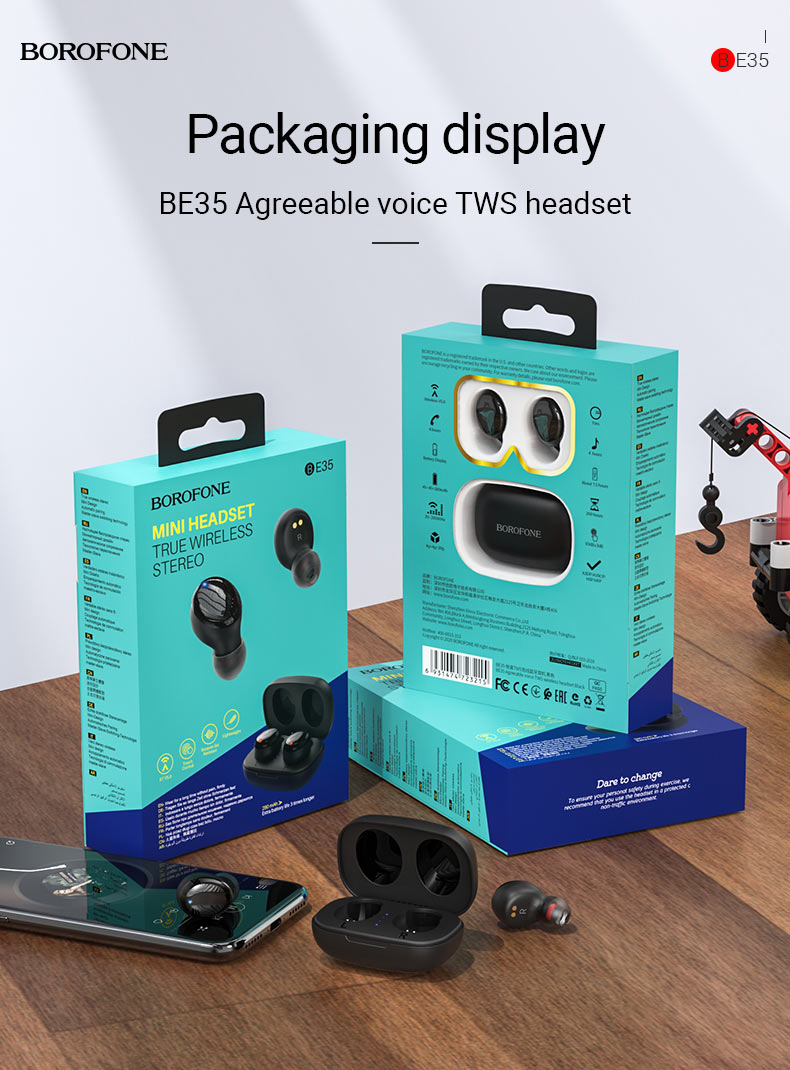 BOROFONEBE35TWSEarbudsWirelessbluetoothV50HeadsetStereoNoiseReductionHDCalilingSmartTouchSportsEarph-1805718-4