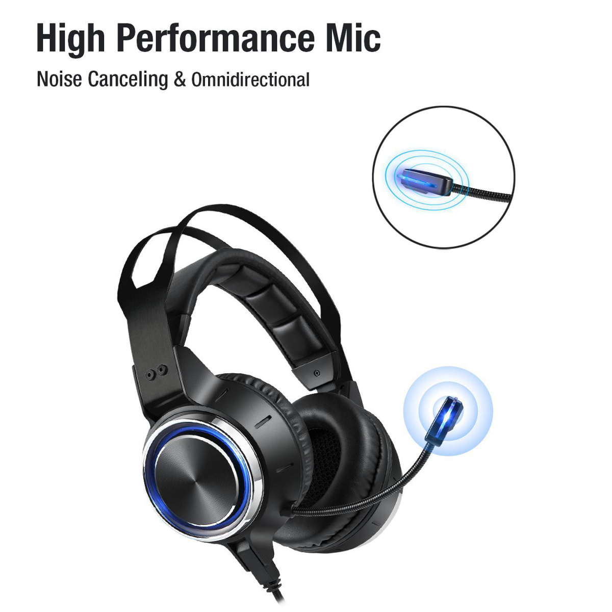 BakeeyWiredStereoBassSurroundNoiseReductionGamingHeadsetwithMicforPS4NewforXboxOnePC-1859363-10