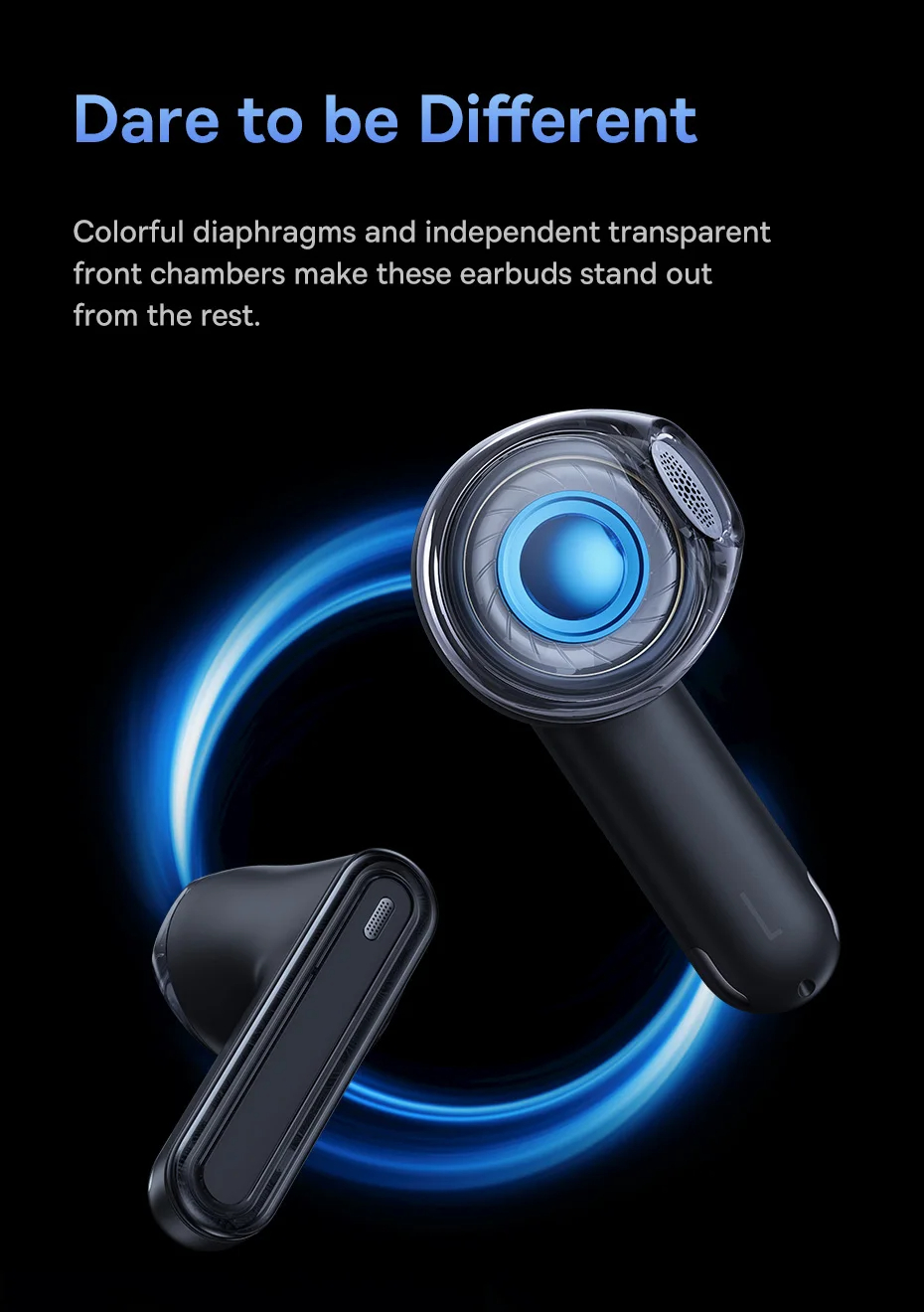 BaseusBowieE5xTWSbluetooth53EarphonePEEKPUDiaphragm4-MicsCallNoiseReductionRGBLight60msLowGamingLate-2006846-7