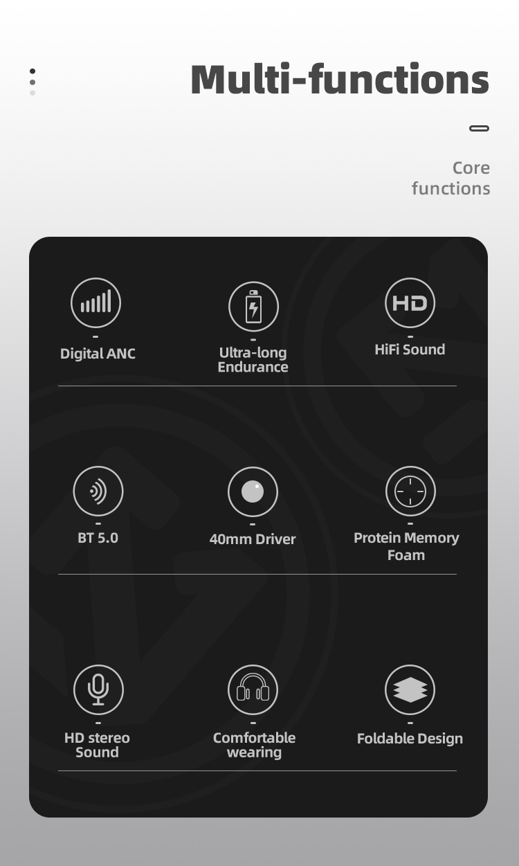 EL-A3iGamingHeadphonesActiveNoiseCancellingbluetooth51Head-MountedFoldableWirelessLongBatteryLifeHIF-1935721-2