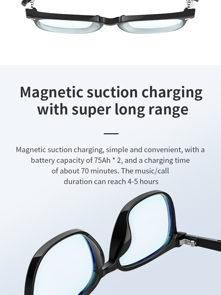 G05-T3bluetooth53EarphoneSmartGlassesMagneticSuction3TypesofLensDisassemblyStereoAutomaticPairingIP6-2007425-13