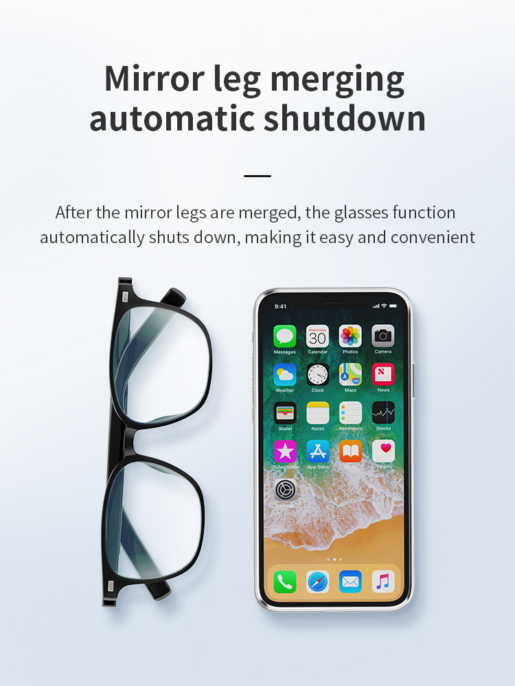 G05-T3bluetooth53EarphoneSmartGlassesMagneticSuction3TypesofLensDisassemblyStereoAutomaticPairingIP6-2007425-4