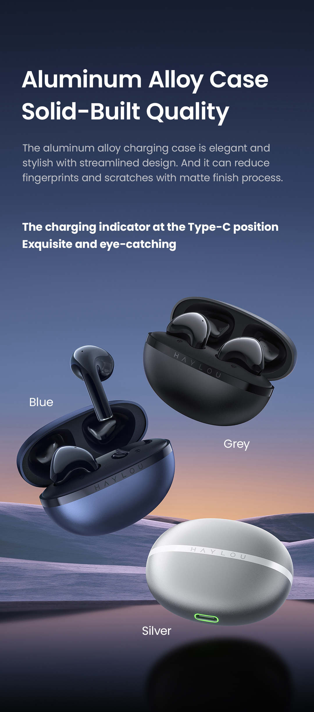 HaylouX12023TWSEarbudsbluetoothV53EarphoneENCClearCalls12mmLargeDriverLowLatencyHalf-in-earType-CCha-1988630-2
