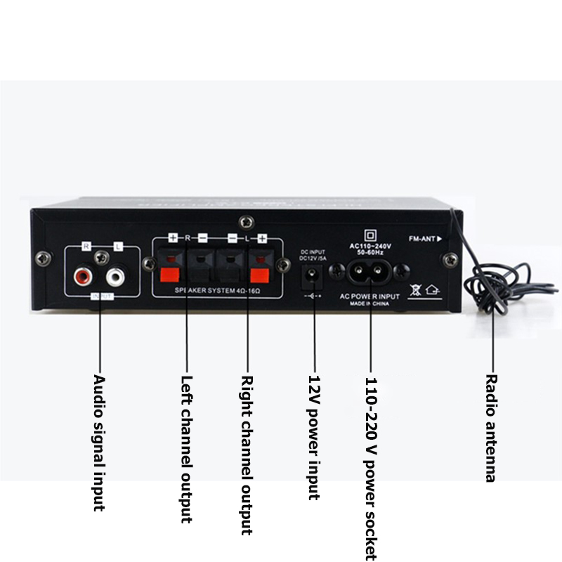 AK352x30WDigitalHIFIPowerAmplifierbluetooth50USBFMTFCardStereoHomeTheaterCarAudio110V220VAMPwithRemo-1783458-7