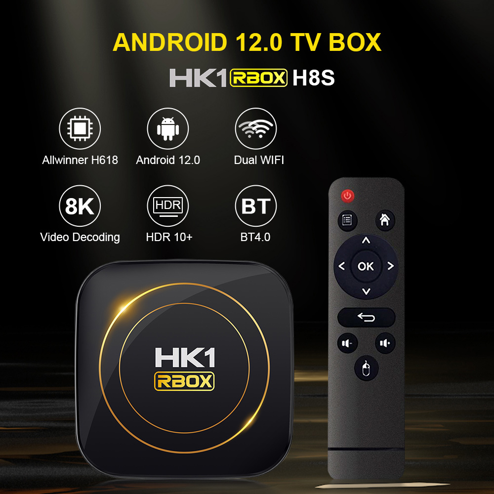HK1RBOXH8SAndroid12SmartTVBox464GDualBand24G5GWiFiSupportbluetooth408KHDR10MediaPlayerSetTopBox-1994850-1