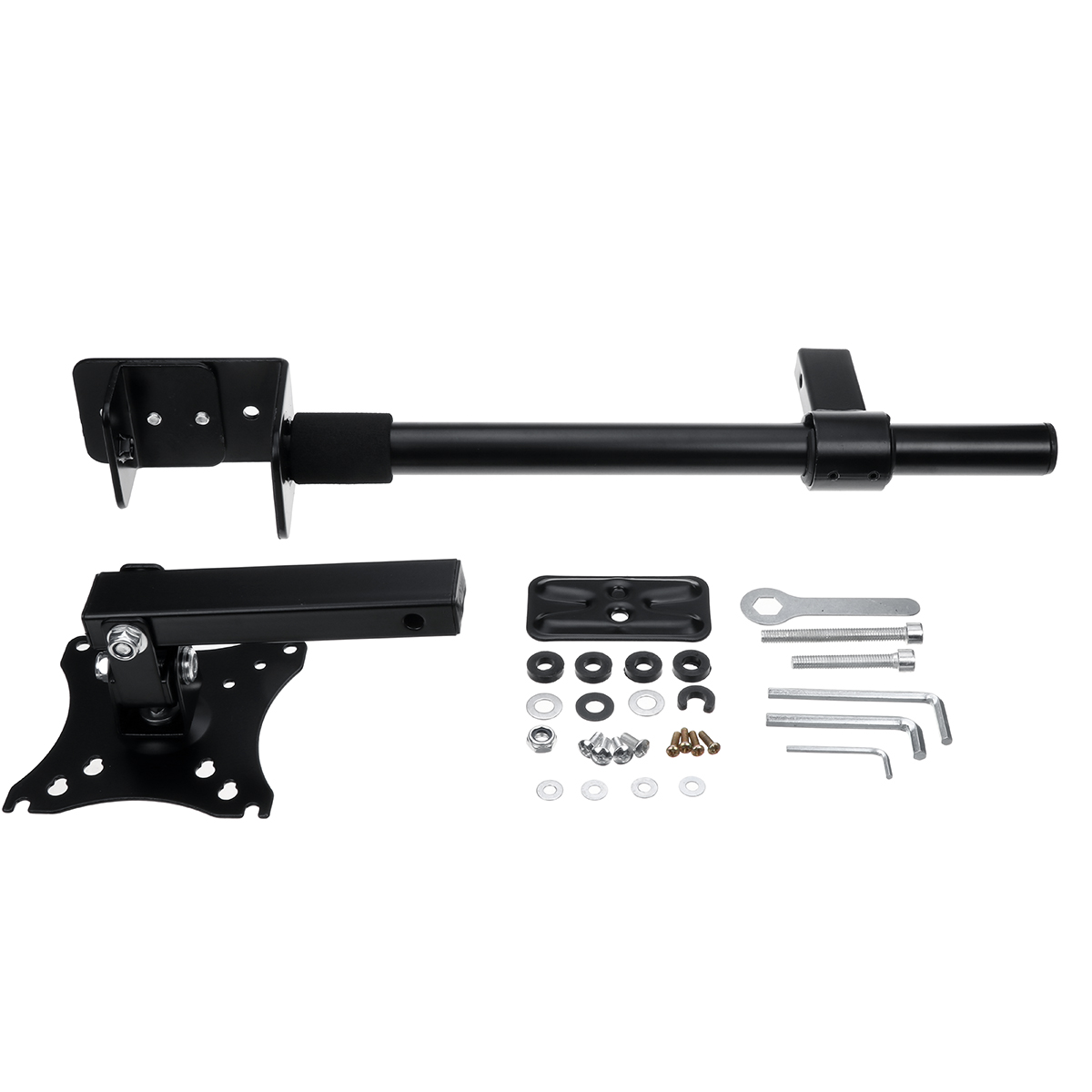 SingleArmDeskMountLCDComputerMonitorBracketClampStand14-27inchScreenTVBracket-1900409-12