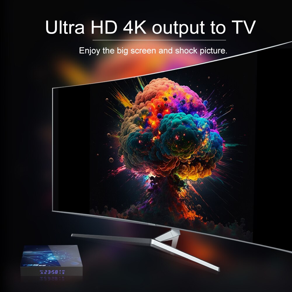 T95W2432GSmartTVBoxAndroid11AmlogicS905W224G5GDualBandWiFiSupportBT41MediaPlayerSetTopBox-1995140-5