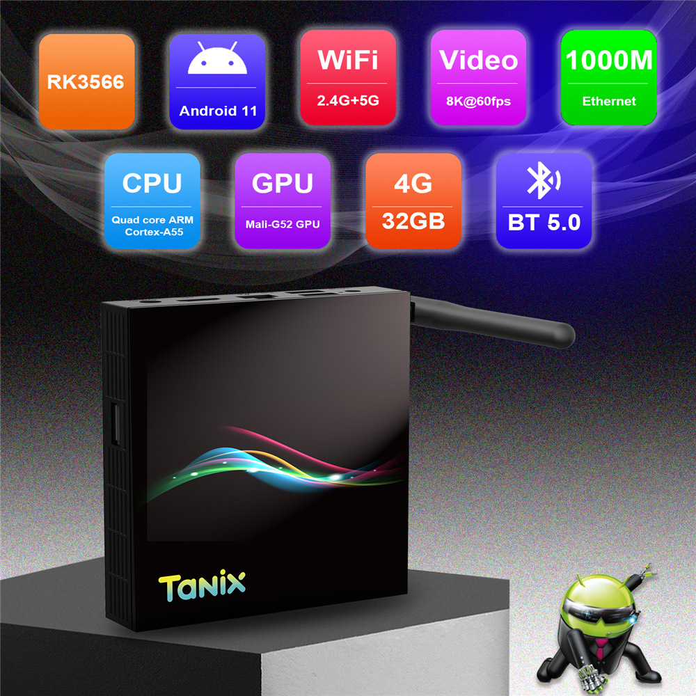 Tanix66RK3566Android11TVBox432GDual5G-WIFI1000MEthernetSetTopBox8KVideo-1985486-3