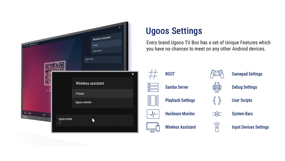 UGOOSAM7AmlogicS905X4Android11SmartTVBOXDDR44GBRAM32GBROMWiFi64KHDSupportAV1CECHDR1000MBluetooth50-1884998-3