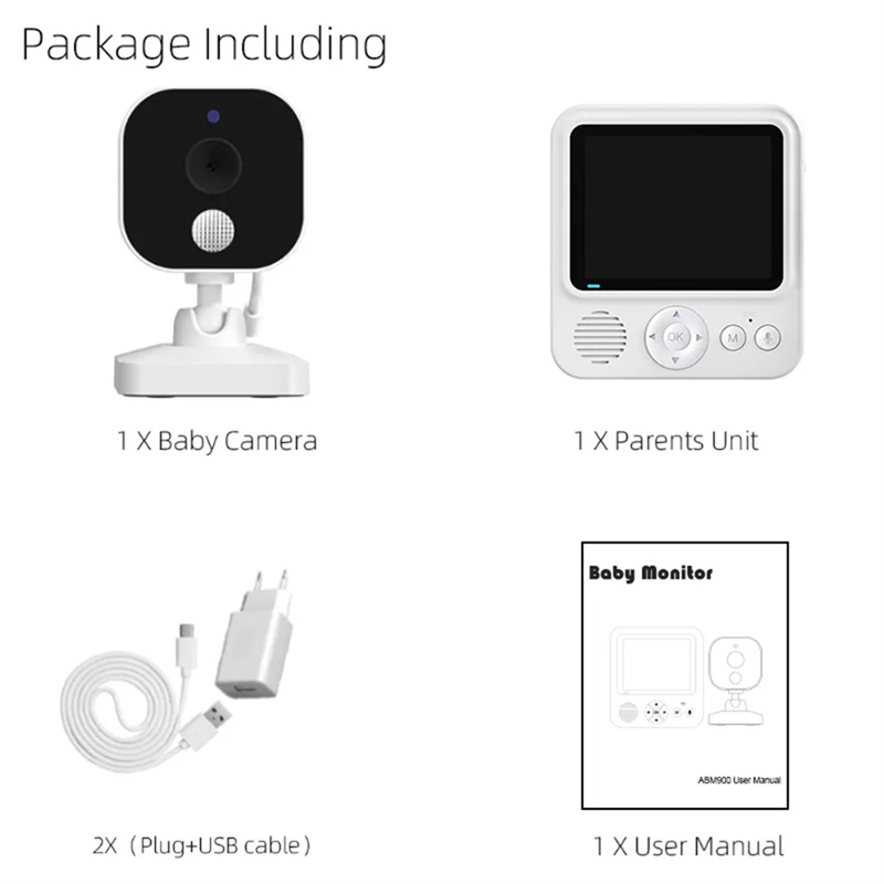 GuudgoLS-BM128inchIPSScreenWirelessVideoBabyMonitorwithPTZCameraNightVisionTemperatureBatteryMonitor-2011577-14