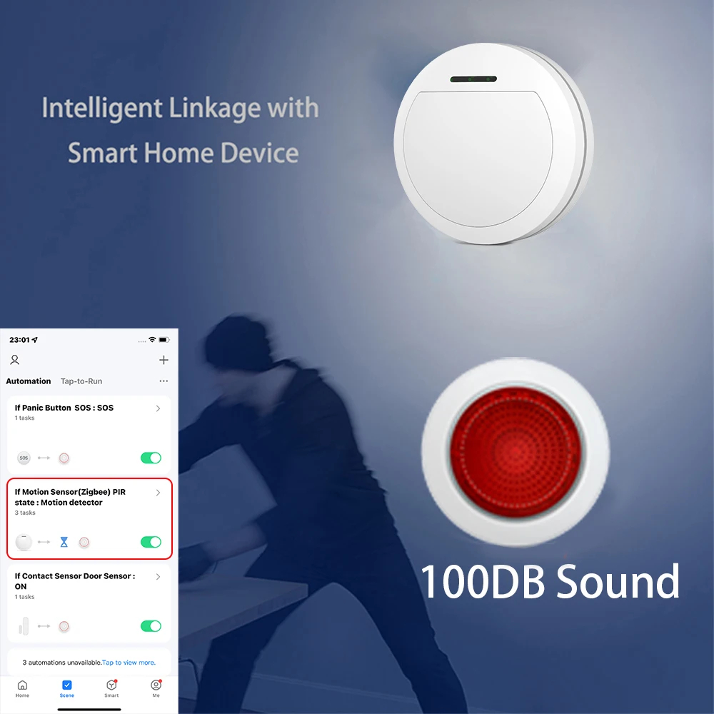 MeianTuya100dBSirenAlarmWirelessSirenAlarmLinkageSecurityProtectionControlViaSmartLifeAPPZigBe30Gate-2012830-12